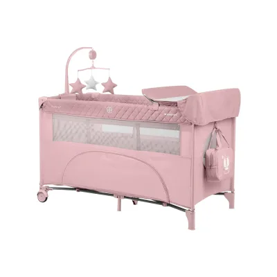 Kikka boo Babyreisebett Pink 60x120 cm
