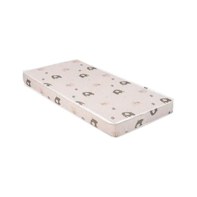 Kikkaboo Babybett-Matratze Memory Comfort, 120 x 60 x 12 cm Bindungsveredelung grün