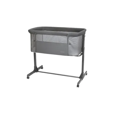 Kikka boo Beistellbett Grau 55x87 cm