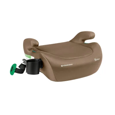 Kikkaboo Kindersitz, Sitzerhöhung i-Tip i-Size (125-150cm) ISOFIX, Armlehne dunkelbraun