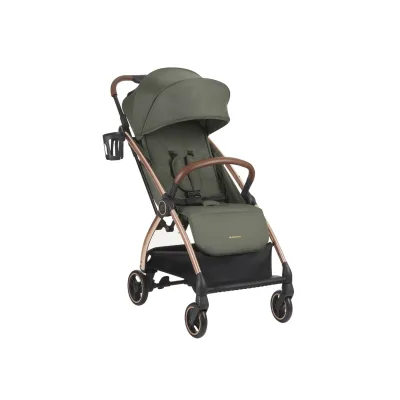 Kikkaboo Kinderwagen, Buggy Joy bis 22 kg, Rückenlehne verstellbar, faltbar grün