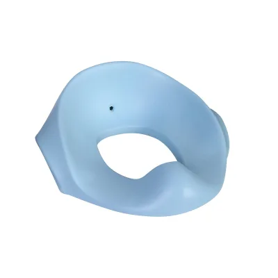 Kikkaboo Toilettensitz Flipper, anatomische Form, Spritzschutz, Seitengriffe blau