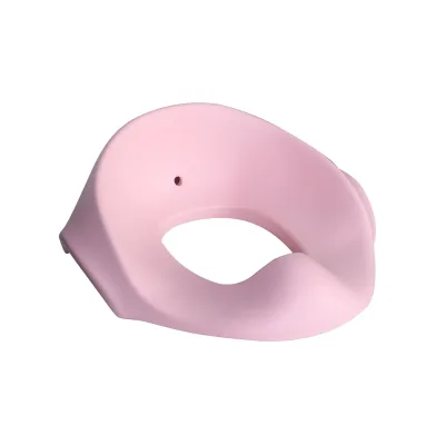 Kikkaboo Toilettensitz Flipper, anatomische Form, Spritzschutz, Seitengriffe rosa