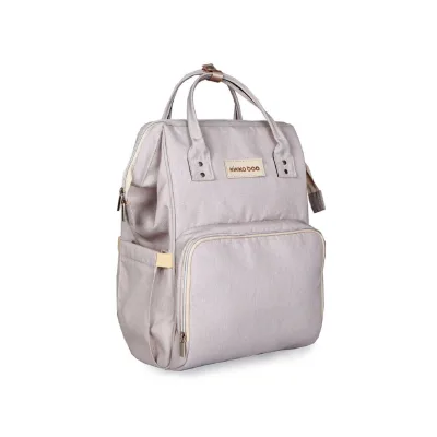Kikka boo Wickeltasche Grau 21x42x27 cm