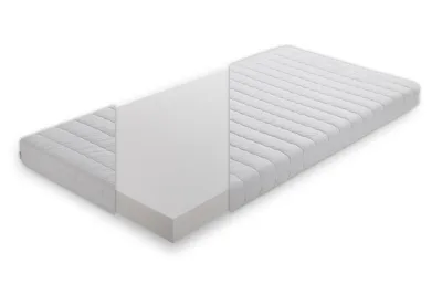 Mid.you Kindermatratze Ticaa 804570 MED Allergen Weiß 90x200 cm