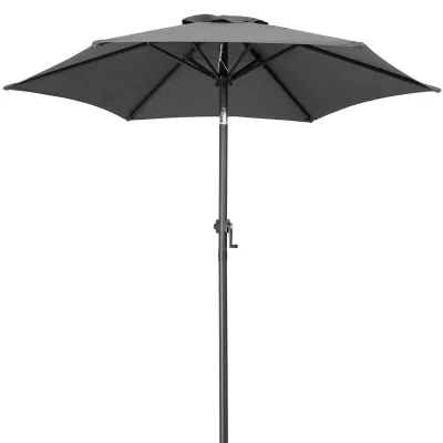 Kingsleeve Sonnenschirm 2m Anthrazit