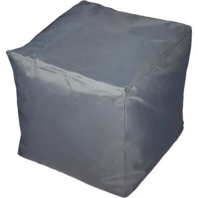 KINZLER Hocker eckig, Outdoorfähig, Anthrazit