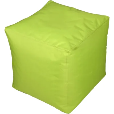 KINZLER Hocker eckig, Outdoorfähig, Apfelgrün