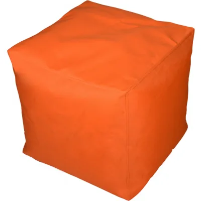KINZLER Hocker eckig, Outdoorfähig, Orange