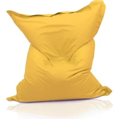 KINZLER Riesen-Sitzsack, 320 Liter, outdoorfähig in gelb