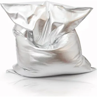 KINZLER Riesen-Sitzsack "Nugget", silber