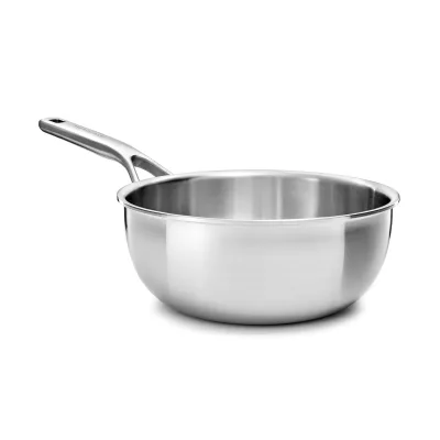 KitchenAid CC003255-001 Chef's Pfanne Kasserolle 2.3L 20cm Edelstahl