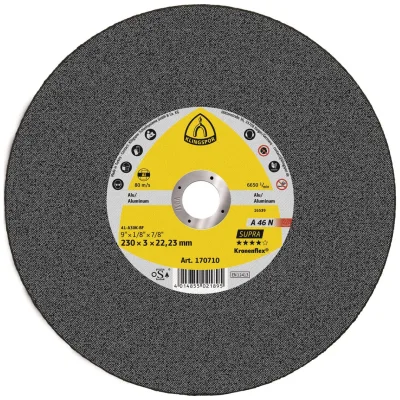 Klingspor A 46 N Trennscheiben, 115 x 2,5 x 22,23 mm gekröpft