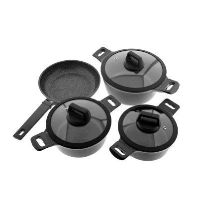 Kochgeschirr Set 7-tlg, Induktionsgeeignet