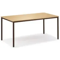 Konferenztisch BASE MODUL 1.200 x 720 x 800 mm (B x H x T) sepiabraun