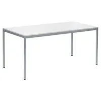 Konferenztisch BASE MODUL 2.000 x 720 x 800 mm (B x H x T) alusilber