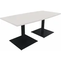 Konferenztisch communication 1.800 x 720 x 800/900 mm (B x H x T) anthrazit metallic