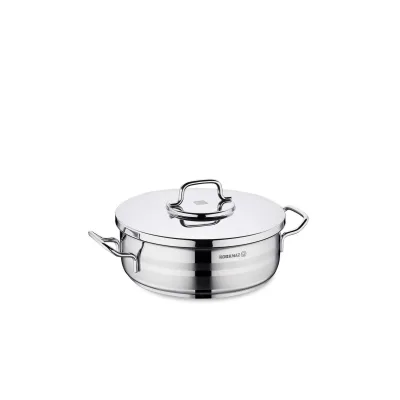 Korkmaz Astra2 Low Casserole 26 x 8,5 cm - 4,5 L mit Deckel