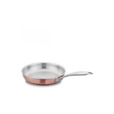 Korkmaz Divani Frypan 24 x 5,5 cm Kupfer-Pfanne - 2,2