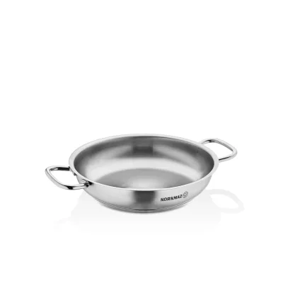 Korkmaz Proline Paella Bratpfanne ø40 cm - 18/10-Edelstahl - 8L