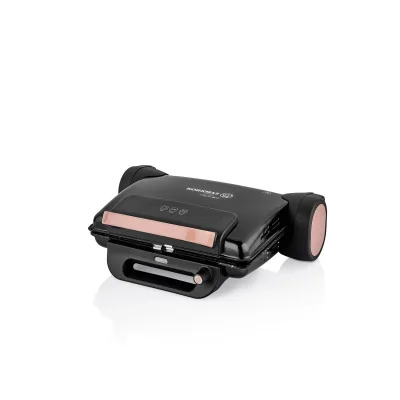 Korkmaz Tostema Midi Multigrill & Toaster in Schwarz - 1800W