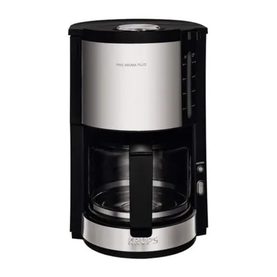 KRUPS KM 321 ProAroma Glas-Kaffeeautomat matt schwarz