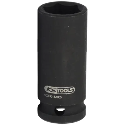 KS Tools 1.1/2 Sechskant-Kraft-Stecknuss, lang, 120 mm