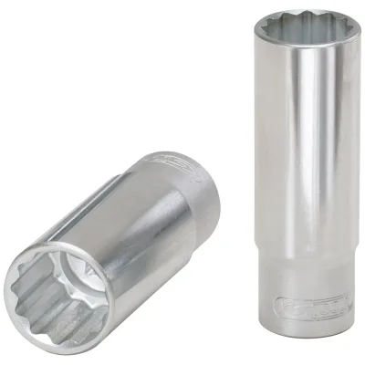KS Tools 1/2 12-kant-Stecknuss, lang, 1.3/16