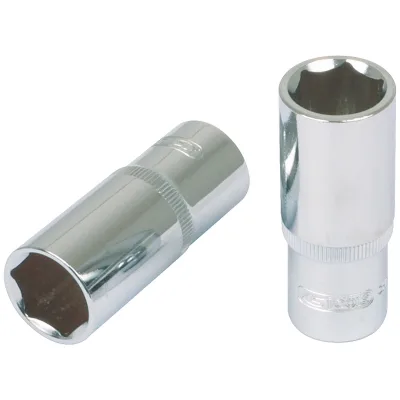 KS Tools 1/2 CHROMEplus Sechskant-Stecknuss, lang, 9 mm
