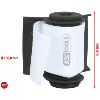 KS Tools 1/2 Filter-Gurtband-Schlüssel, Ø 150 mm