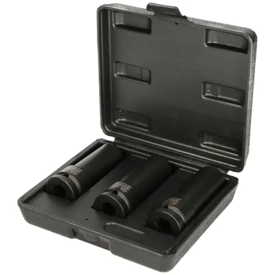 KS Tools 1/2 Spezial-Kraft-Stecknuss-Satz für geschraubte Spurplatten, 3-tlg