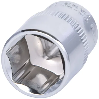 KS Tools 1/4 CHROMEplus Sechskant-Stecknuss, 13 mm