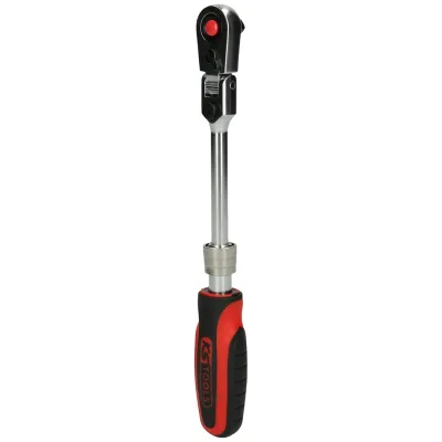 KS Tools 1/4 SlimPOWER Teleskop-Gelenk-Umschaltknarre, 72 Zahn