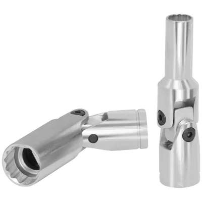 KS Tools 3/8 CHROMEplus 12-kant-Stecknuss mit Gelenk, 18 mm
