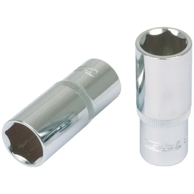 KS Tools 3/8 CHROMEplus Sechskant-Stecknuss, lang, 6 mm