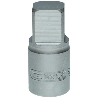 KS Tools 3/8 Öldienst-Bit-Stecknuss für Innenvierkant-Schrauben, 14 mm