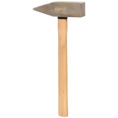KS Tools BRONZEplus Schlosserhammer 2000 g, mit Hickorystiel