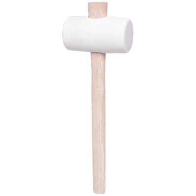 KS Tools Gummihammer weiß, 500g