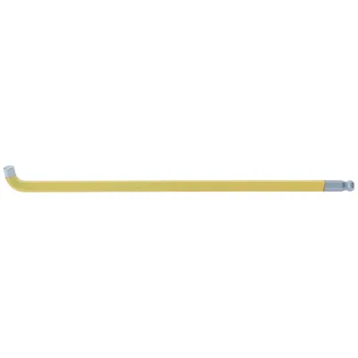 KS Tools Kugelkopf-Innensechskant-Winkelstiftschlüssel, XL, 1/4, 108° abgewinkelt