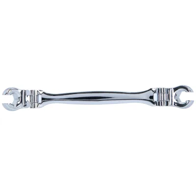 KS Tools Offener Doppel-Ringschlüssel, mit Doppelgelenk, 10x11 mm