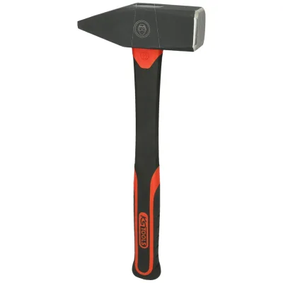 KS Tools Schlosserhammer mit Fiberglasstiel, 2000g
