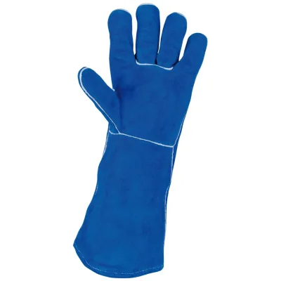 KS Tools Schweißer-Lederhandschuhe lang, 10