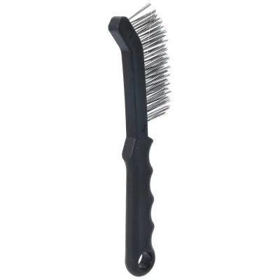 KS Tools Stahldraht-Bremssattel-Drahtbürste 2-reihig, gerade