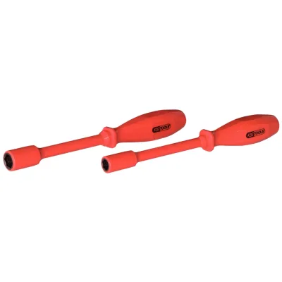 KS Tools Stecknuss-Schraubendreher mit Schutzisolierung, 4 mm