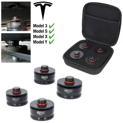 KS Tools Wagenheberaufnahme-Satz für Tesla Model 3, S, X, Y, 4-tlg