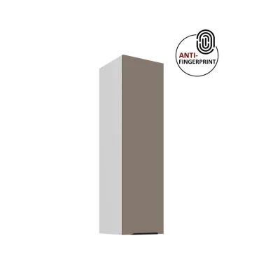 Küche ARIA Hängeschrank 30 cm Höhe 90 cm Sandgrau Küchenzeile Anti Fingerprint