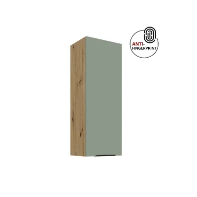 Küche ARIA Hängeschrank 40 cm Höhe 90 cm Aquamarin Küchenzeile Anti Fingerprint
