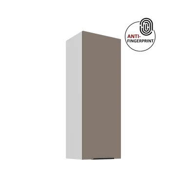 Küche ARIA Hängeschrank 40 cm Höhe 90 cm Sandgrau Küchenzeile Anti Fingerprint