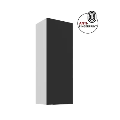 Küche ARIA Hängeschrank 40 cm Höhe 90 cm Schwarz Küchenzeile Anti Fingerprint