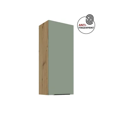 Küche ARIA Hängeschrank 45 cm Höhe 90 cm Aquamarin Küchenzeile Anti Fingerprint